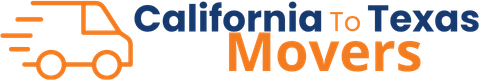 california to texas movers logo